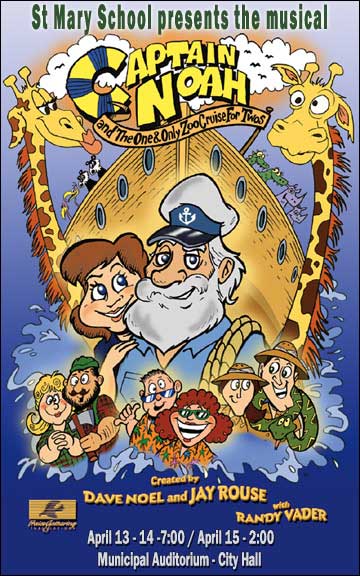 St Mary Musical 'Captain Noah and the One & Only Zoo Cruise for Twos'
