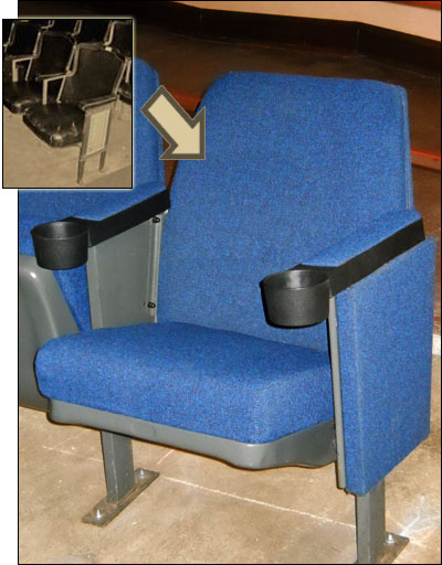 Old chairs to new � 2012 'Friends of Platteville Municipal Auditorium'